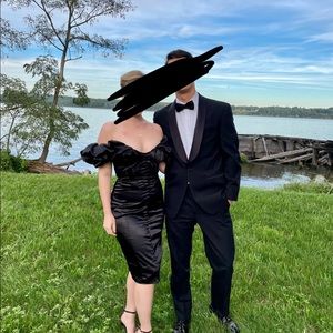 Boohoo corset showstopper dress